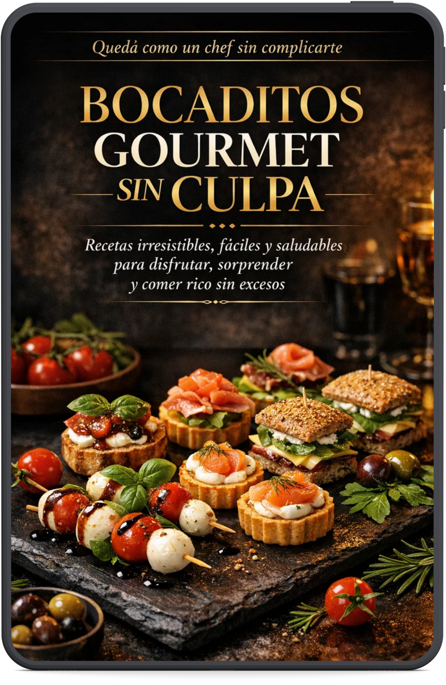 BOCADITOS GOURMET SIN CULPA