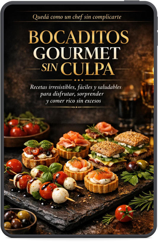 BOCADITOS GOURMET SIN CULPA